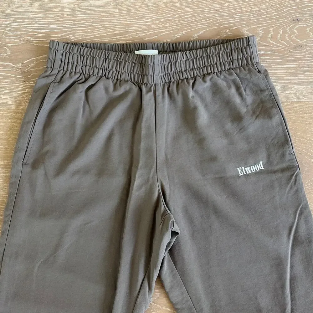 Elwood Pants Elasticated Waist Dume Size S Tan Cream